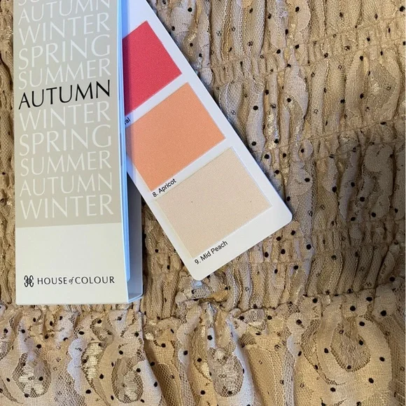 NWT NSR Cream Lace Boho Cottage Core Polka Dot Off-Shoulder Mini Dress - Picture 3 of 10